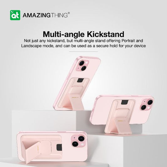 AMAZINGTHING Edition Mag Mag Wallet (MagSafe Compatible) - Peach