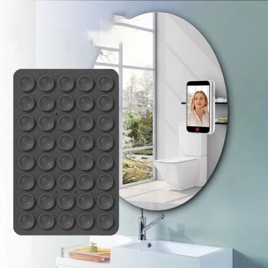 BLACKTECH Suction Mount 40 Suction Cips,100mm 65mm - Black
