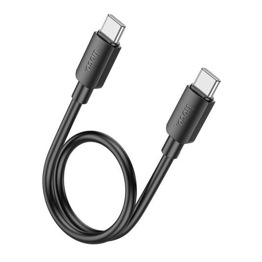 hoco. X96 Hyper 60W fast charging data cable Type-C to Type-C 25cm - Black
