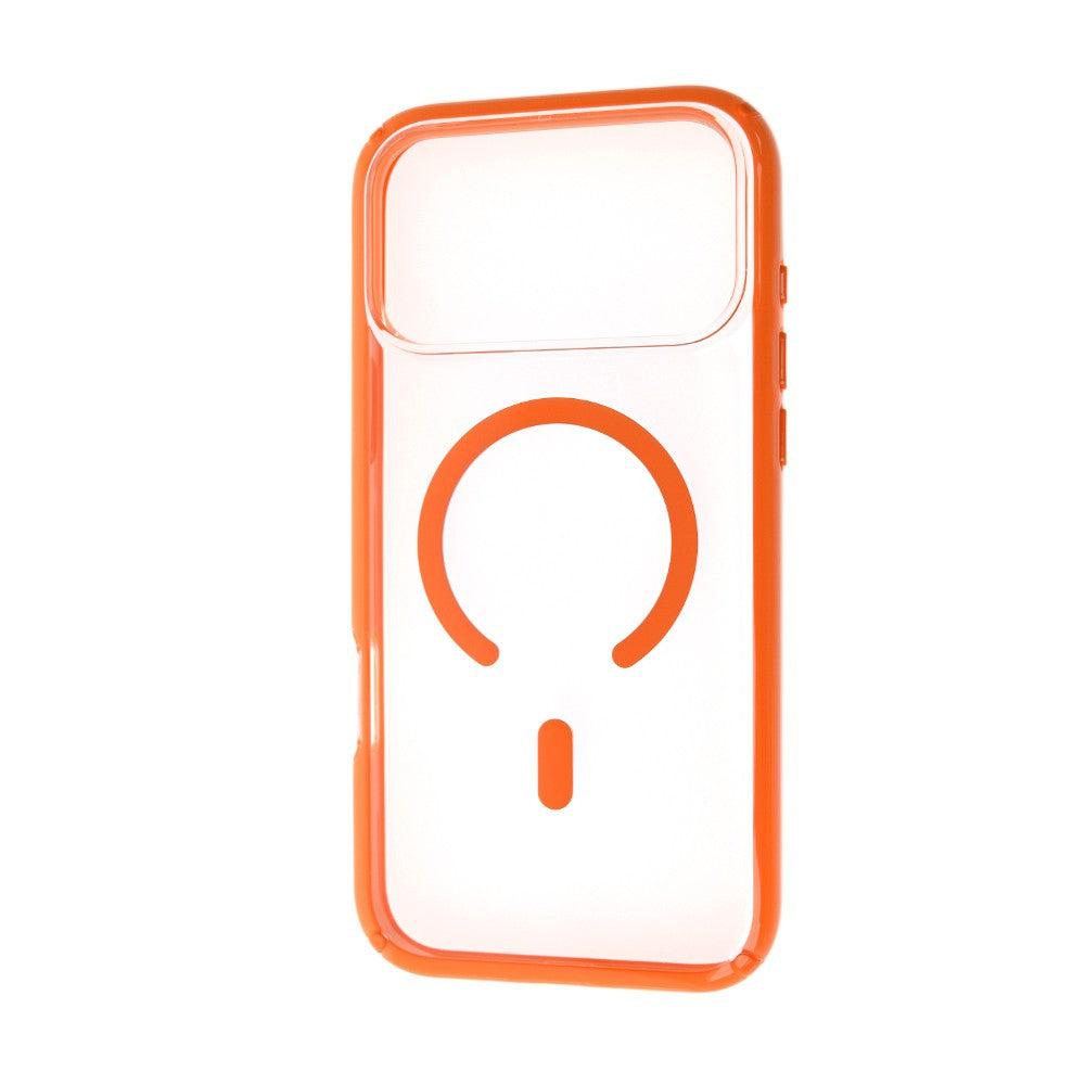 iPhone 17 Pro Max Dual Color Ultimake Shockproof Transparent Case Cover With Magnetic Ring