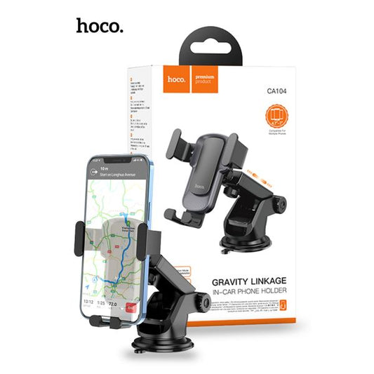 hoco. CA104 Gravity Stretch Car Holder - Black