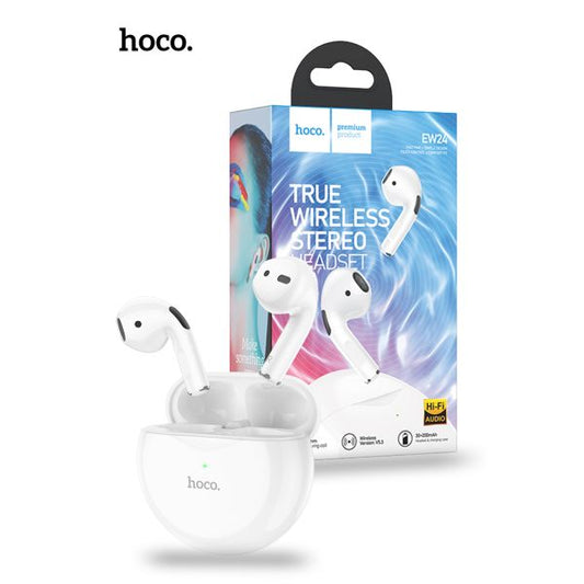 hoco. EW24 Simple True Wireless Earphones - White